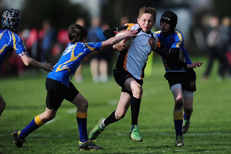 Action from the Juniors Competition