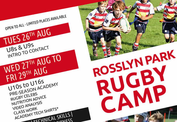 Rosslyn Park Academy Rugby Camp
