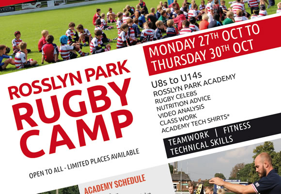 Rosslyn Park Academy Rugby Camp, October 2014